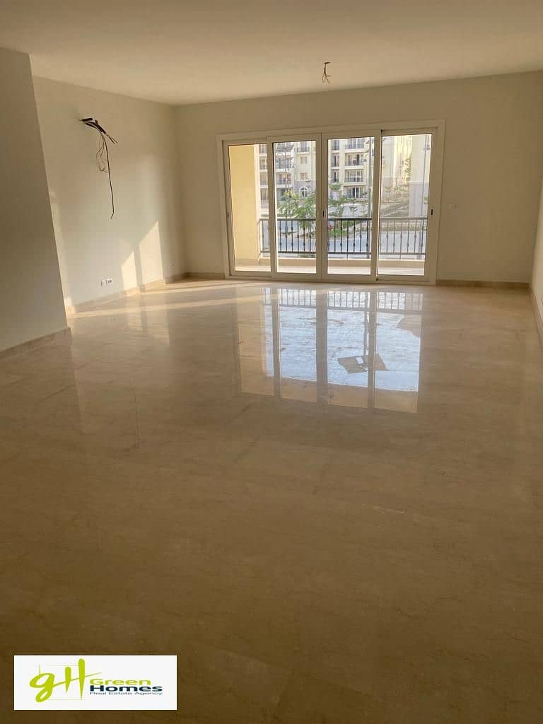 Apartment with the biggest garden Fully Finished with Ac's for rent at Mivida - Emaar 6