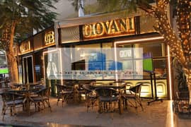 Restaurant & Cafe for rent 140 sqm fully fuirnished in Almazah Heliopolis