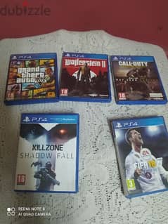 اسطوانات والعاب بلايستيشن ps4 cd