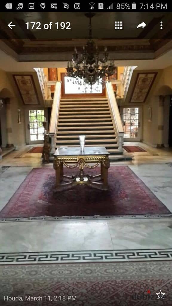 Furnished castle for sale in Beverly Hills, Shorouk, next to BUE, super deluxe finishing, area of ​​800 square meters 4