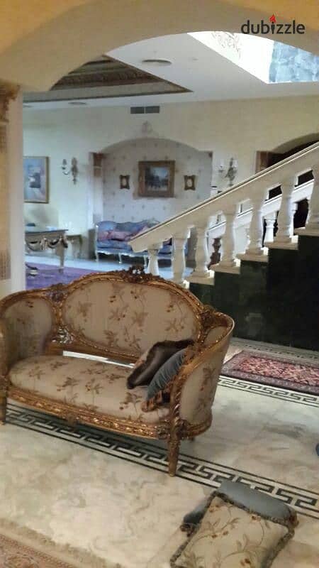 Furnished castle for sale in Beverly Hills, Shorouk, next to BUE, super deluxe finishing, area of ​​800 square meters 17