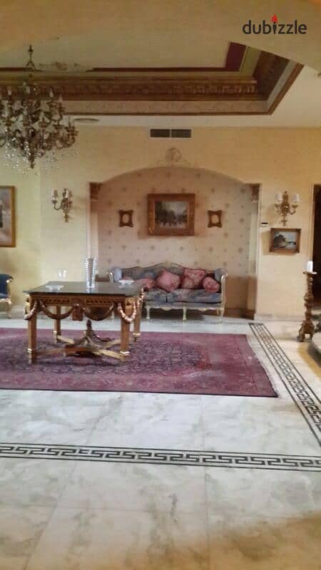 Furnished castle for sale in Beverly Hills, Shorouk, next to BUE, super deluxe finishing, area of ​​800 square meters 22