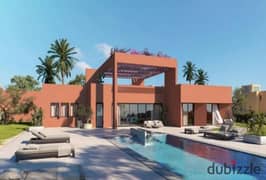 Stand alone villa for sale first row sea and the lagoon in El Gouna Red Sea