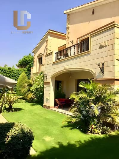 Villa Resale Swan Lake Hassan Allam Town House Corner for Sale Ready to Move Bahary Wide garden View 5th Settlement