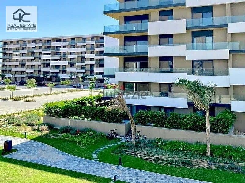 At the best price for sale, a 199 sqm apartment fully  finished with air conditioners, ready to move in Al Burouj Compound 9