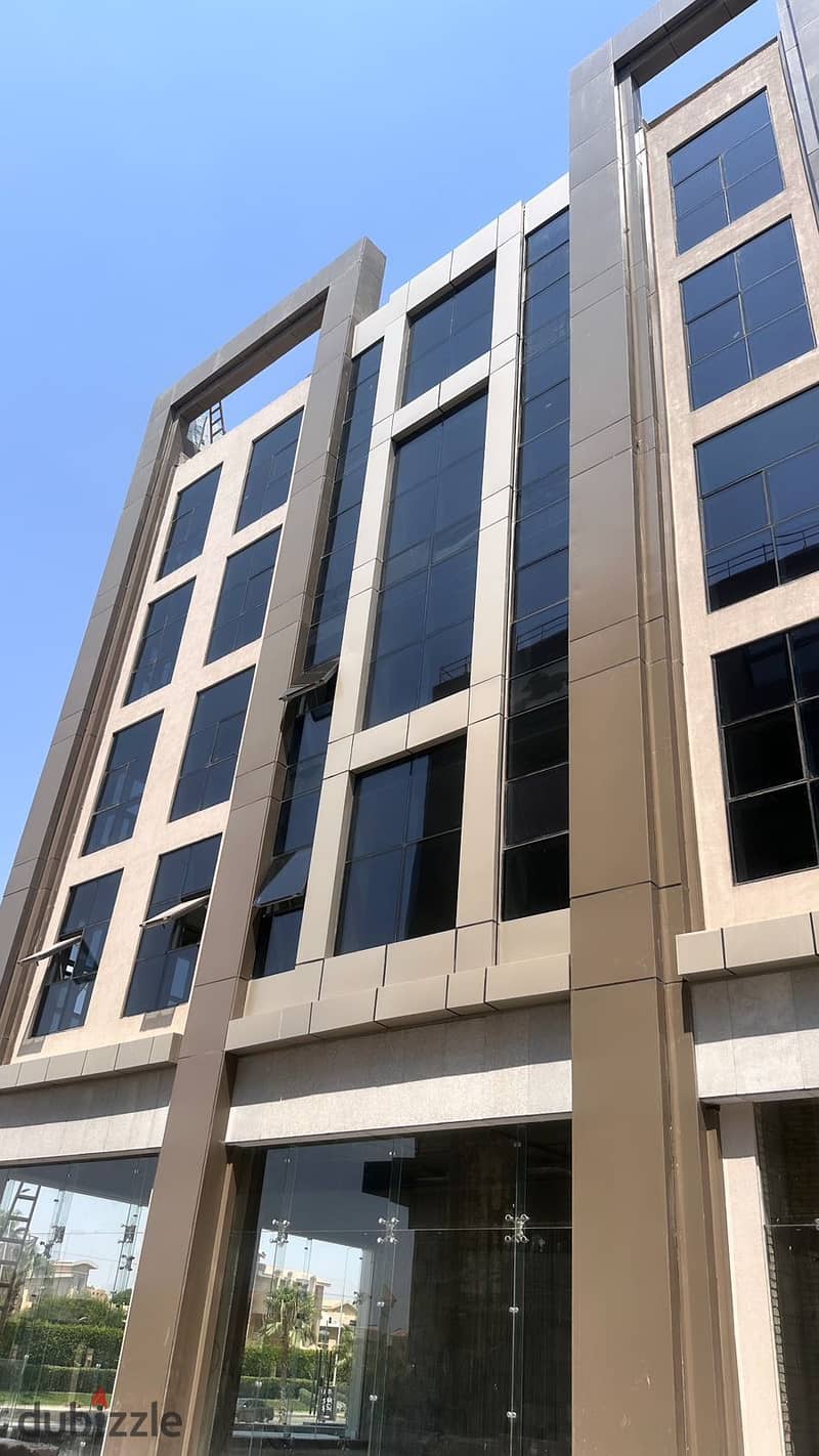 Office for sale directly on Mohamed Naguib Axis, New Cairo, in Chess Field Jazzy 1