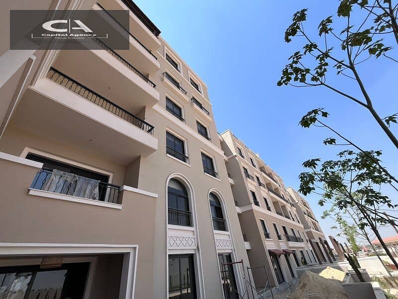 Apartment for sale, immediate receipt, fully finished, with real estate developer Dorra in the heart of New Zayed in Village West Compound | Special c 1