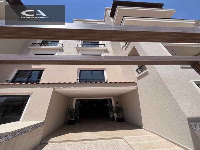 Apartment for sale, immediate receipt, fully finished, with real estate developer Dorra in the heart of New Zayed in Village West Compound | Special c 2