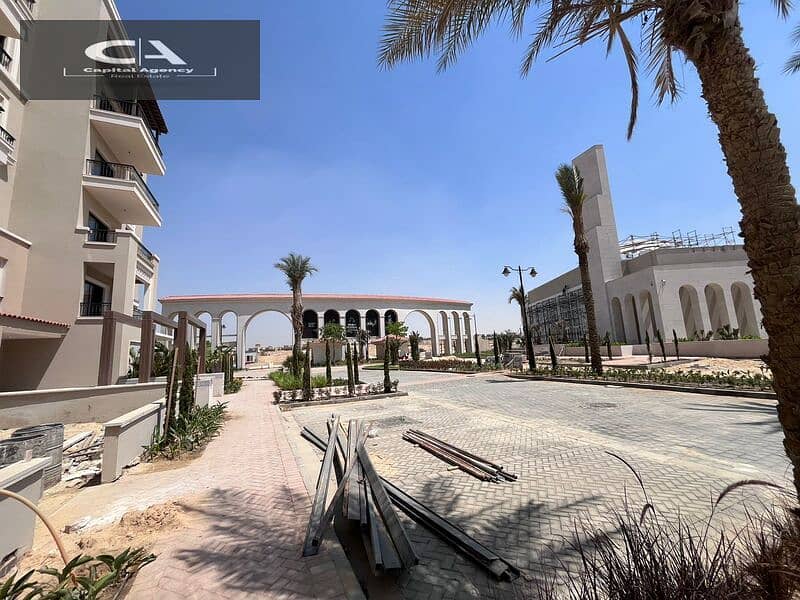 Apartment for sale, immediate receipt, fully finished, with real estate developer Dorra in the heart of New Zayed in Village West Compound | Special c 3