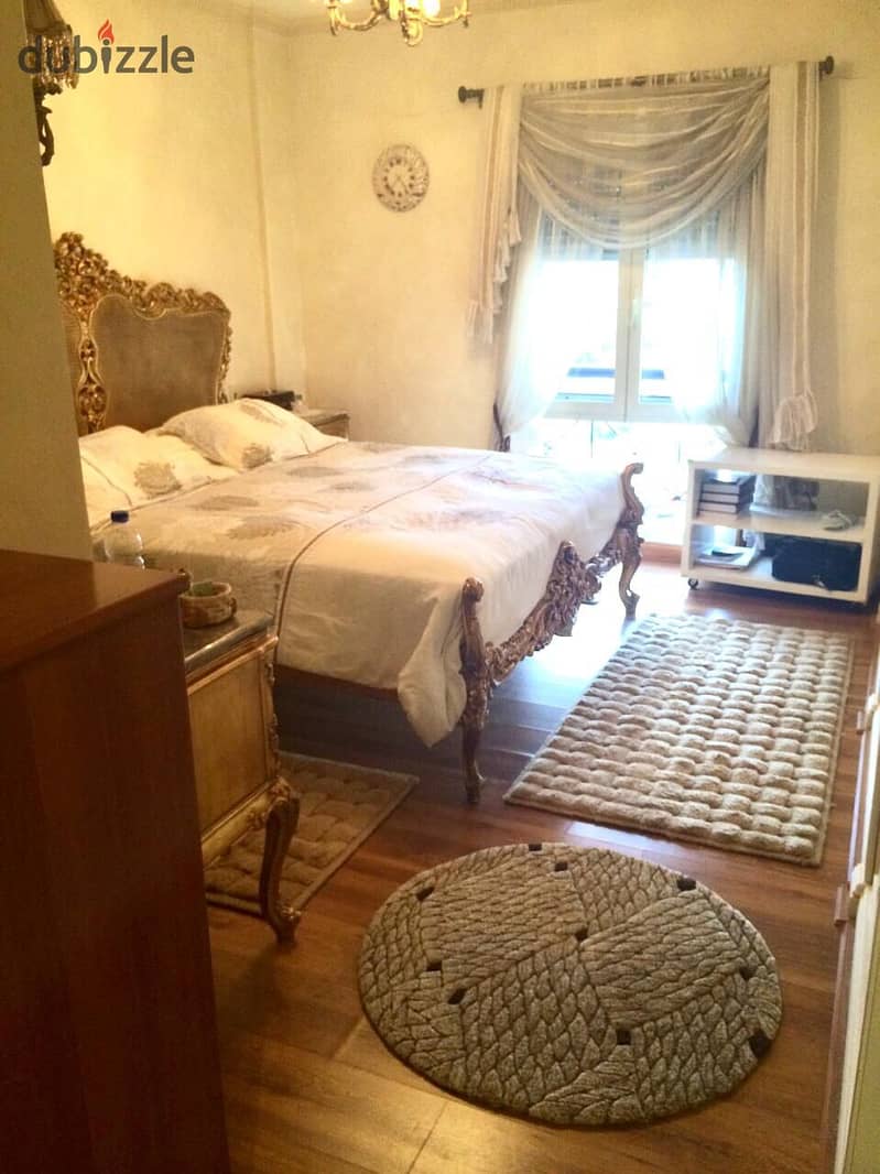 Apartment for sale, ready to move in, fully furnished, 155 meters in Al Rehab City, second phase 4