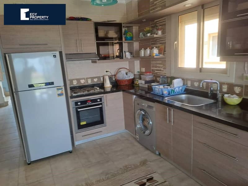 Fully finished and furnished twin house for rent in telal sokhna with very special price and prime location 5