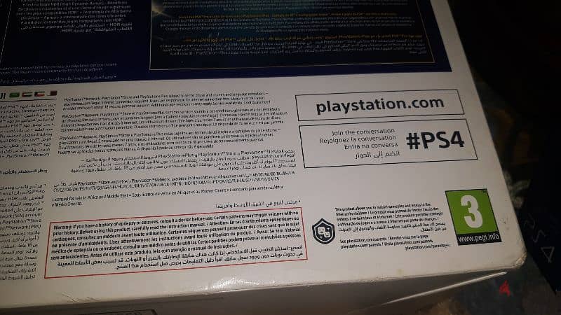 ps4 pro بحالة الجديد 8