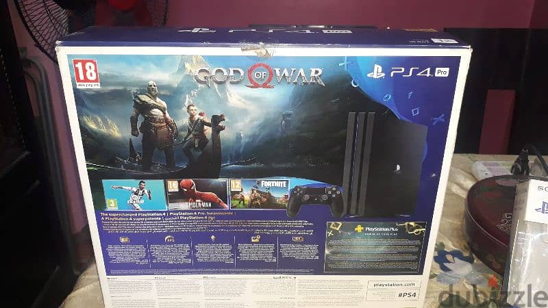 ps4 pro بحالة الجديد 2