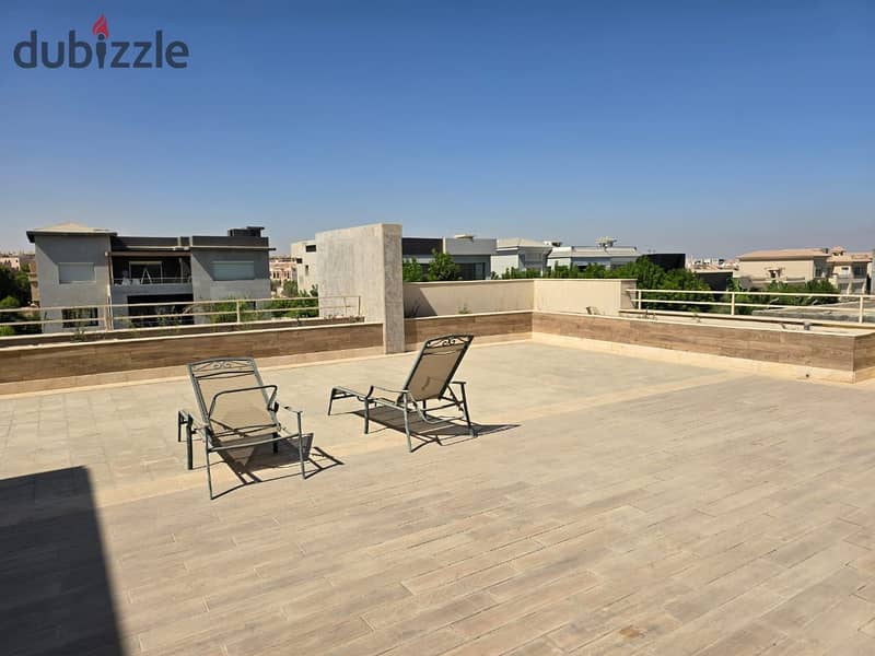 rooftop apartment ( Golf view ) For rent in Katameya Dunes ( Fifth Settlement - New Cairo ) 1