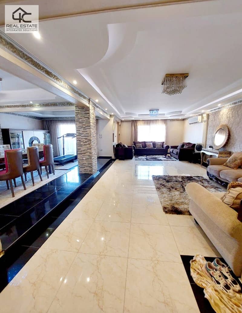 Finished apartment for sale in Nasr City, near the Children's Park 2