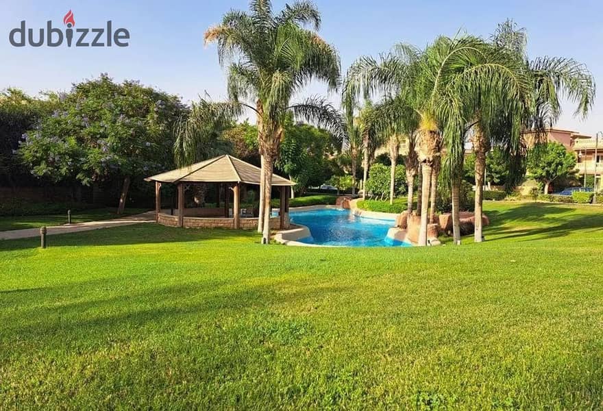 A villa with a private garden is ready for immediate receipt in the heart of Shorouk City in El Patio 5 Compound 5