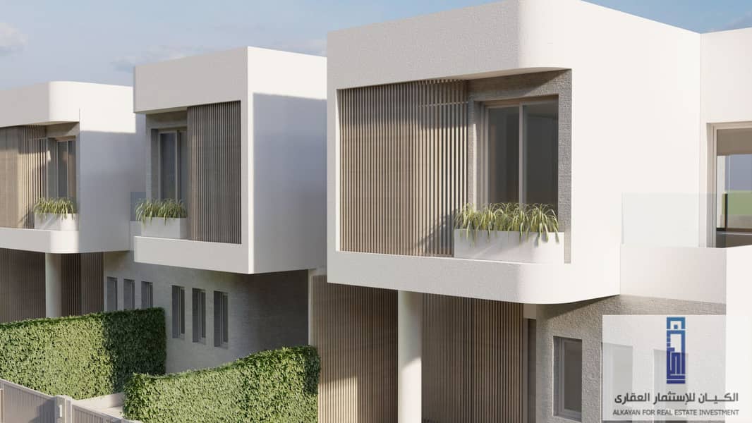 Your villa in the heart of the island (with 0 down payment 9 installments). . Townhouse 243 m for sale in the administrative capital at The Island New 4