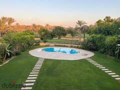 standalone villa For rent in Katameya Dunes ( Golf view + Private swimming pool ) Fifth Settlement - New Cairo