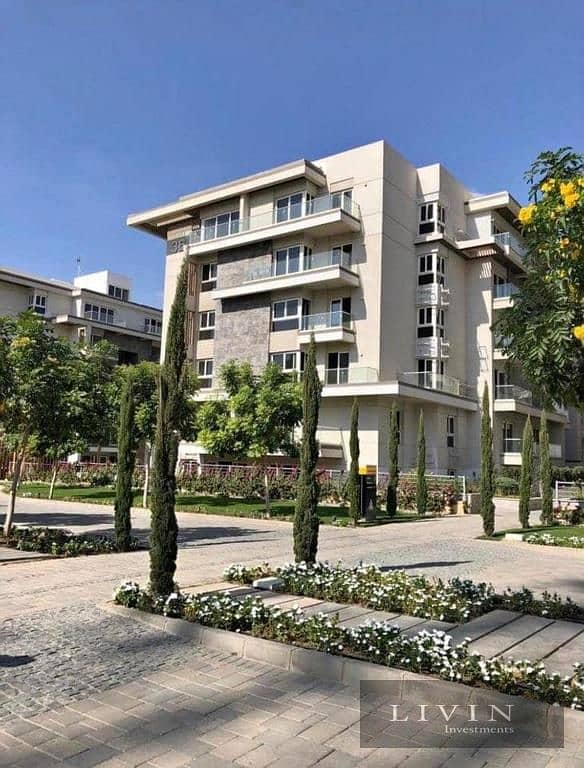 Immediate receipt, 3-bedroom apartment for sale, landscape view, 2 minutes from Club House, in the Fifth Settlement, mountain view i city new cairo 9