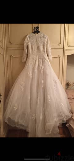 San Patrick wedding dress from USA with veil