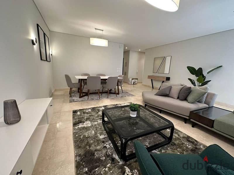 Apartment ( 170 ) m fully finished Ultra Modern for sale in a full-service compound in Fifth Settlement 9