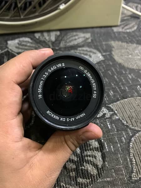 عدسه نيكون ١٨-٥٥ فرجن ٢ Lens 18-55 ii Nikon 3