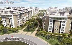 Own an apartment in Greens View Landscape, area of 177 m , with the lowest down payment, in Hyde Park, New Cairo. 2