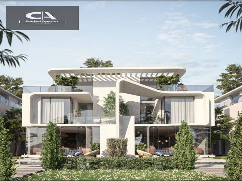 With a 20% cash discount, a chalet for sale in safia Ras Al-Hekma | Fully finished with a view directly on the lagoon 0