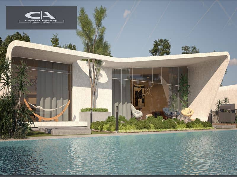 With a 20% cash discount, a chalet for sale in safia Ras Al-Hekma | Fully finished with a view directly on the lagoon 11