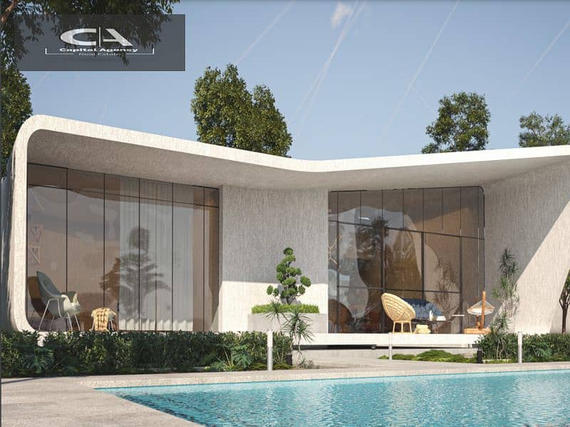 With a 20% cash discount, a chalet for sale in safia Ras Al-Hekma | Fully finished with a view directly on the lagoon 12