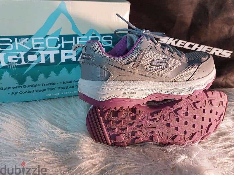 اصلي رمادي Skechers كوتشي 1