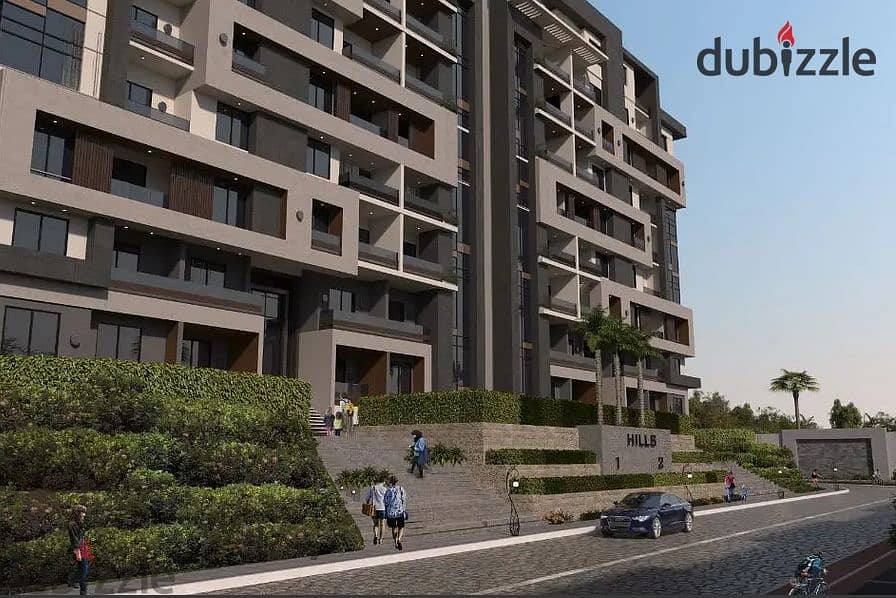 Pay 10% down payment and own an apartment for sale 128 meters with ultra super lux finishing and free club membership in Capital Heights Al Safwa 3