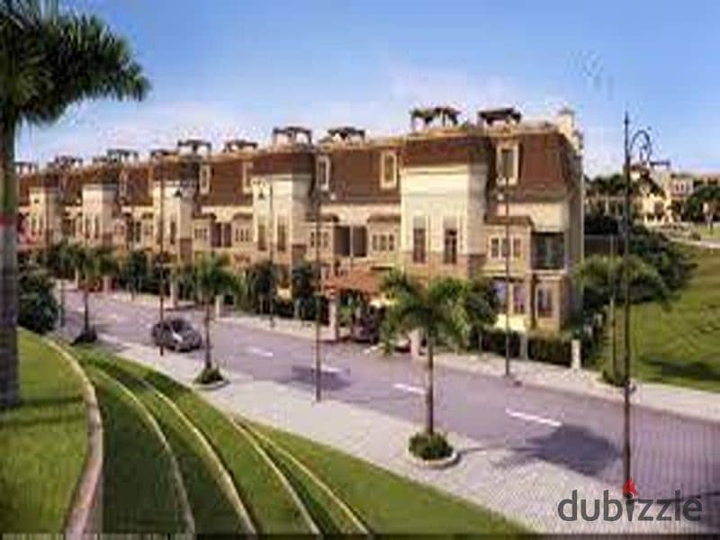 A 3-bedroom apartment for sale in Sarai, at a special price, with an open view and overlooking the villas 4