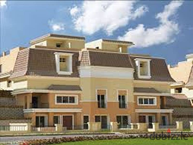 A 3-bedroom apartment for sale in Sarai, at a special price, with an open view and overlooking the villas 8