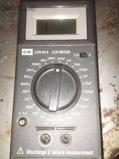 01112552112lcr meter لقياس الملفات والمقومات والمكثفات