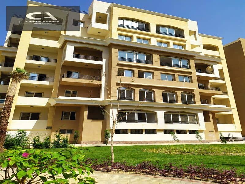 Apartment for sale, 152 meters in the capital, in Al Maqsad Compound, next to the Green River and in front of the iconic tower | Only 5% down payment 0