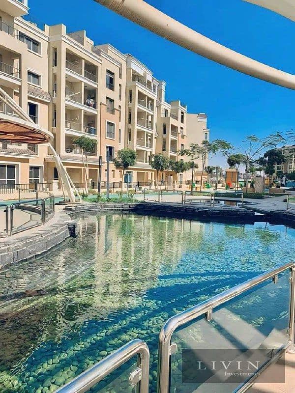 Aapartment for sale, 4 rooms, landscape view, in Mostakbal City full price 5.2 million, in installments over the longest payment period, Sarai 0