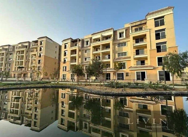 Aapartment for sale, 4 rooms, landscape view, in Mostakbal City full price 5.2 million, in installments over the longest payment period, Sarai 7