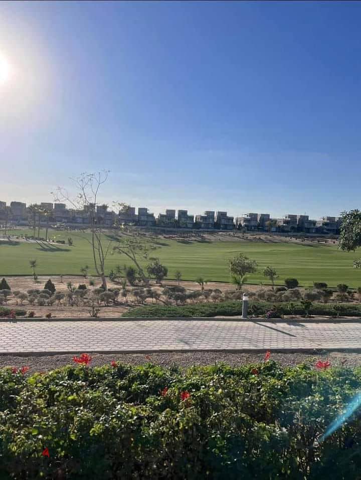 توين هاوس استلام فوري في جولف فيوز بجوار نيو جيزه و بالقرب من أركان بلازا / Twin House Ready To Move in Golf Views Palm Hills next to New Giza 4