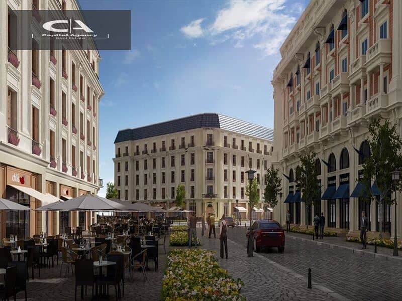 Apartment 200 meters in New Alamein in the Latin Quarter Immediate receipt, fully finished View directly on the sea Only 5% down payment * Latin Distr 3