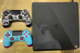 Playstation 4 ps4 slim 500gb بلايستايشن ٤ سليم