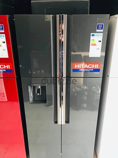 تلاجة هيتاشي 540 لتر صافي  Hitachi French Door Refregerator 540 Liters