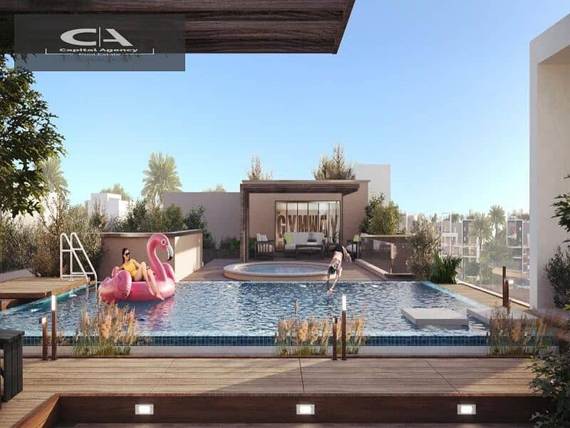 Offer Cityscape Duplex with Garden, Ultra Super Luxe, Finished, with Only 10% Down payment in Reportage Compound | Receive a year 30% cash discount 4