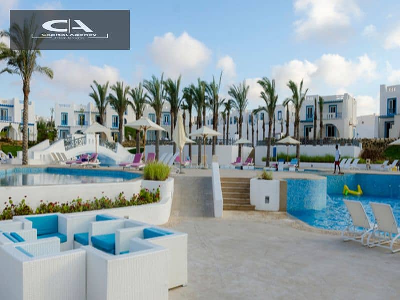 offer the cityscape, two-room chalet in Plage, next to Hacienda, Mountain View, Sidi Abdel Rahman | Fully finished with air conditioners 9