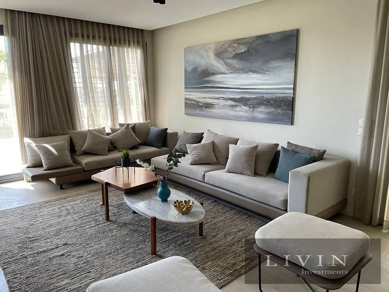 Apartment for sale 110 meters fully finished immediate delivery landscape view in La Vista Fifth Settlement near AUC in La vista patio compound 0