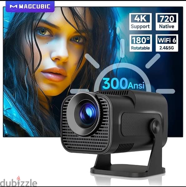 بروجكتور Magcubic Y320 Mini: سينما محمولة بجودة 4K 2