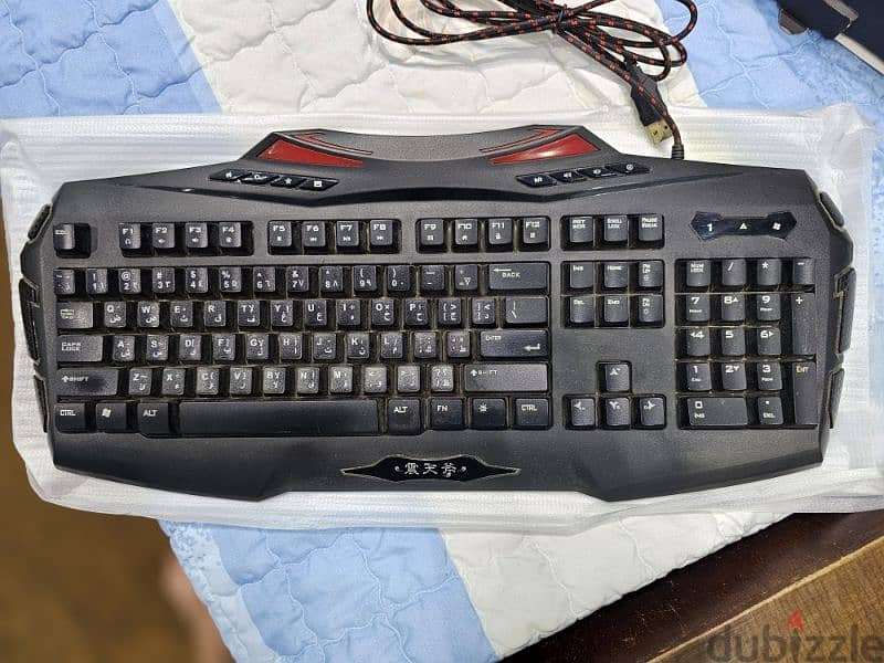 كيبورد جيمنج led backlight gaming keyboard 3