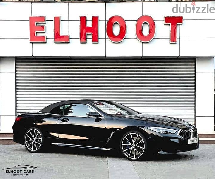 الوحيدة BMW 850I CONVERTIBLE 
 عداد  14  كم فقط
موديل :  2020 3