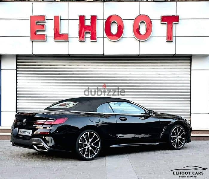 الوحيدة BMW 850I CONVERTIBLE 
 عداد  14  كم فقط
موديل :  2020 5