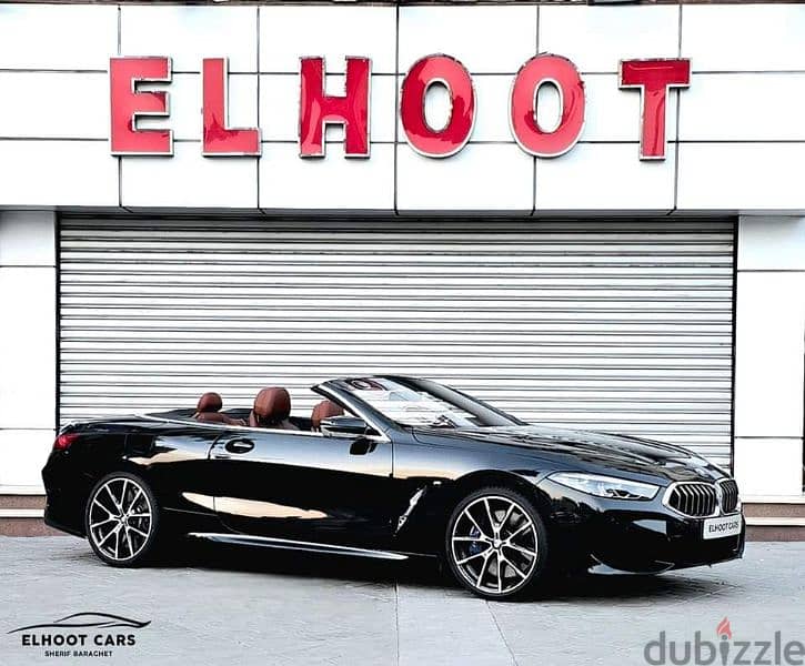 الوحيدة BMW 850I CONVERTIBLE 
 عداد  14  كم فقط
موديل :  2020 6